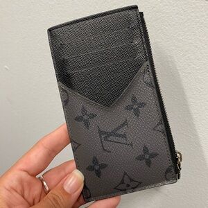 Authentic Louis Vuitton Card Holder Zip Wallet